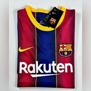 Nike F.C. Barcelona 2020/21 Lionel Messi #10 Home Jersey Football Shirt